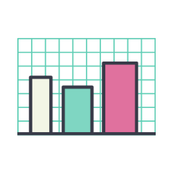 Illustration of a financial chart